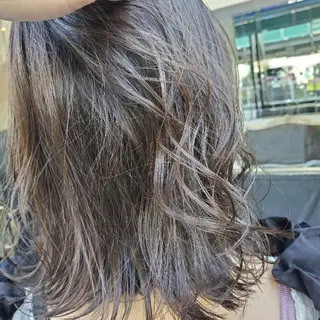カラー ミディアム 竹尾 優斗のヘアスタイル