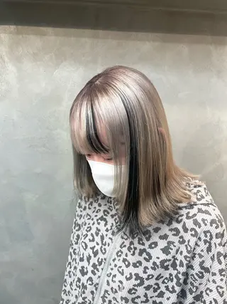 ミディアム ヘアアレンジ エクステ/コーンロウ KURUMI⛓️🔥のヘアスタイル