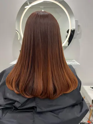 ロング カラー ハイトーン特化サロン 💎MOCA💎のヘアスタイル