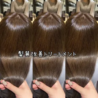 ロング 今話題の艶髪矯正 美艶カラー/FUKAのヘアスタイル