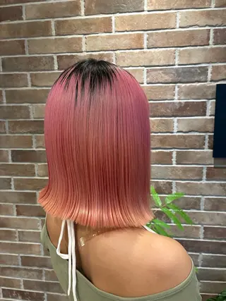 ショート 🎀津曲夏希 ボブ レイヤー/顔周りのヘアスタイル