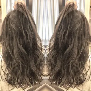 ロング カラー box mico. mutsumiのヘアスタイル