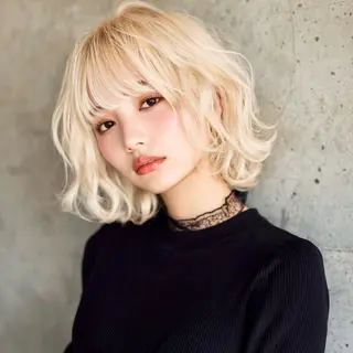 ミディアム 池袋/カラー特化🎨 ロング料金なし🩵のヘアスタイル