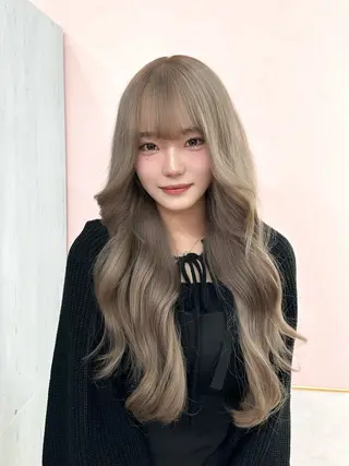 ロング カラー 🌙町田色落ち特化 🌙れいのヘアスタイル