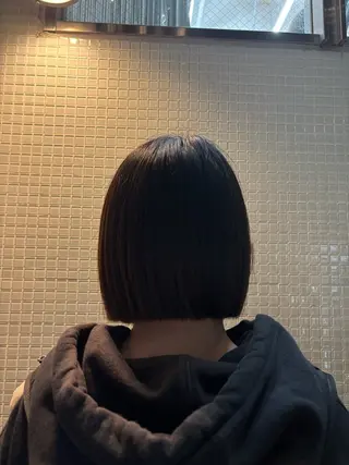 ミディアム みぞぐち じゅりのヘアスタイル
