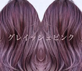ロング カラー テトネ タカシのヘアスタイル