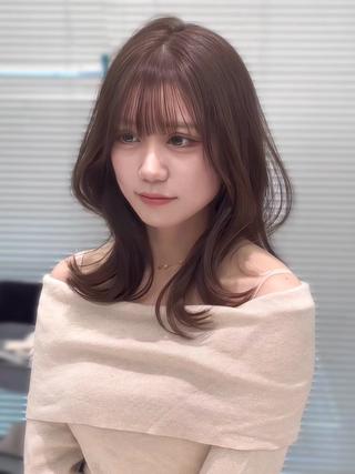 ロング カラー Ryo/名古屋 /小顔レイヤーカットのヘアスタイル