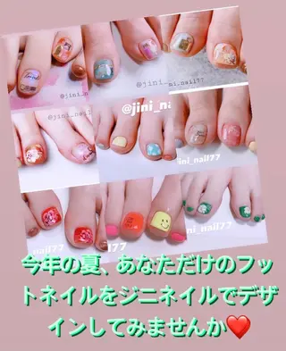 ネイル ジニ ネイルのネイルデザイン