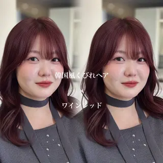 ミディアム カラー The Ect Q'n🍑MOMOのヘアスタイル
