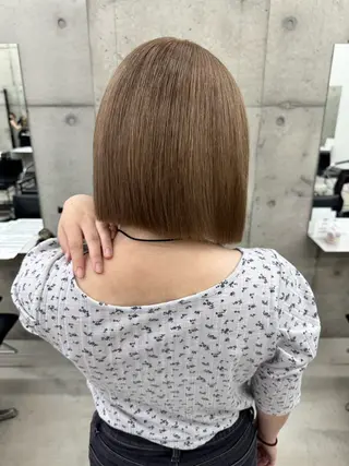 カラー Asami/名古屋/ ハイトーン/デザインのヘアスタイル