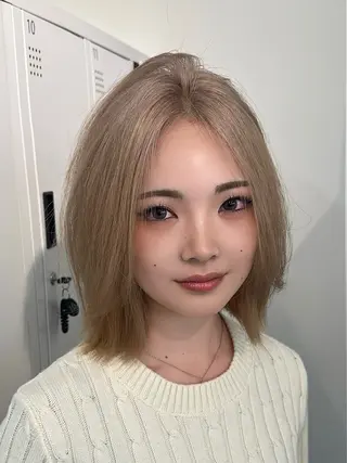 ショート レイヤーカット 瑠輝のヘアスタイル