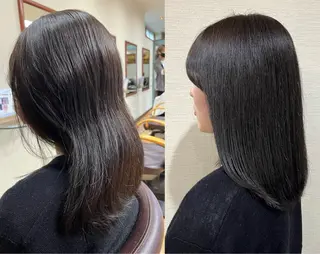セミロング 美容室BI-CHIC 黒住のヘアスタイル