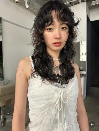 パーマ 透明感✖️暖色 shuheiのヘアスタイル