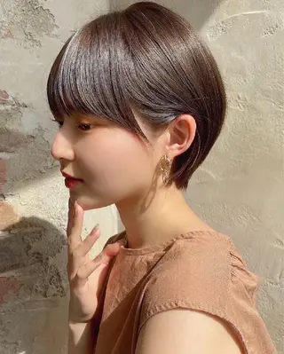 ショート 新宿　ショート・ボブ カットモデル募集のヘアスタイル