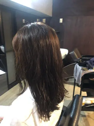 ロング CAFNE ✂︎のヘアスタイル
