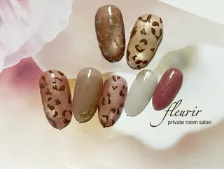 ネイル フルリール 【プライベートサロンのネイルデザイン
