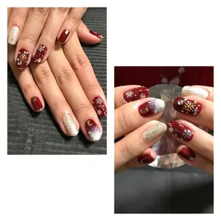 ネイル モチの良さ◉ フィルインネイル♡のネイルデザイン