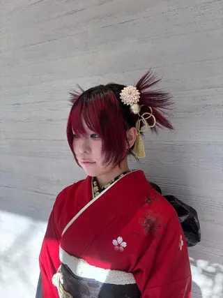ショート イシカワ ルナのヘアスタイル