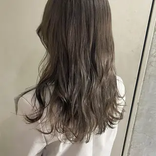 セミロング カラー 清村 和音のヘアスタイル