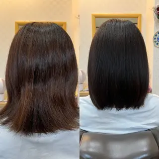 ミディアム 粥川 幸彦のヘアスタイル