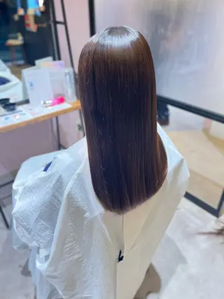 ロング 松下 詩恵里のヘアスタイル