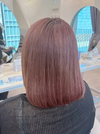 カラー まあるいショートボブ 🐥廣瀬そらのヘアスタイル