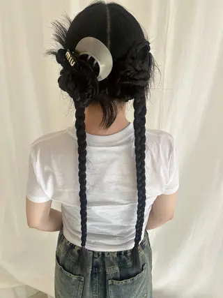 ヘアアレンジ 木村 友香のヘアスタイル
