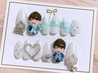 ネイル 大分市推し活ネイル 🎀ライブ・現場前にのネイルデザイン