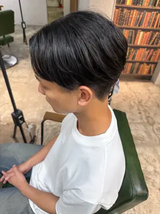 ショート メンズ T Hのヘアスタイル