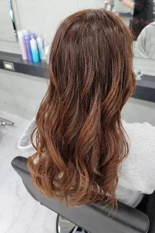 ロング カラー ヘアアレンジ ❇️安達 優心❇️ レイヤー/艶髪特化のヘアスタイル
