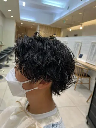 ショート 🇺🇸サーフカール 🇺🇸ケンシロウのヘアスタイル