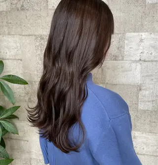 ロング カラー 🫧レイナ 🫧 ツヤ髪/艶カラー🫧のヘアスタイル
