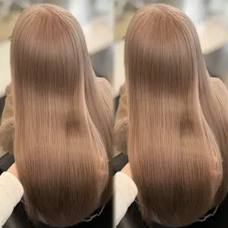 カラー PELEmana🎀 透明感🤎ᩚワンホンのヘアスタイル
