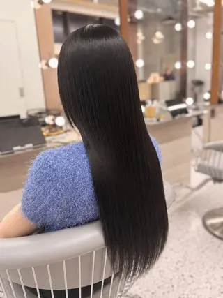 ロング カラー Mana/ワンホン/ 透明感/エクステ🩶のヘアスタイル