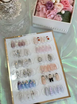 ネイル CREVIO小美玉店 店長RIRIのネイルデザイン