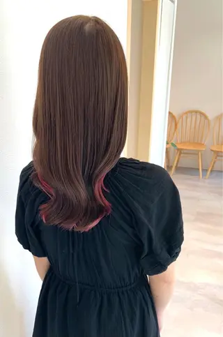 セミロング 寺山 雄哉のヘアスタイル