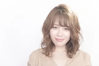 ミディアム 似合わせカット 銀座/アライ カズヤのヘアスタイル