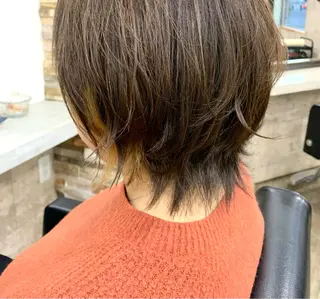 ショート カラー 中崎町／似合わせ cut🔸山路ナオコのヘアスタイル