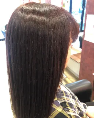 ロング カラー 織田 英之のヘアスタイル