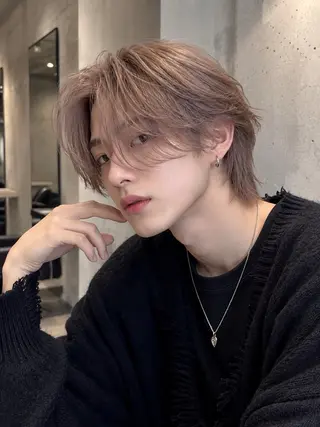 カラー メンズ 生駒のパーマ達人 FEELけんけんのヘアスタイル