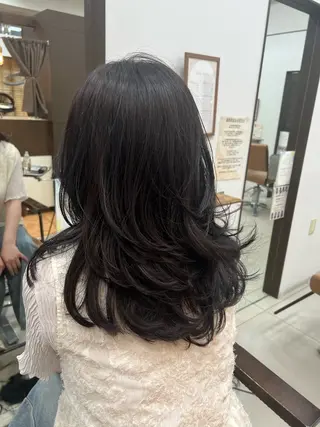 ミディアム カラー メンズカット/パーマ /森本翔大(女性可)のヘアスタイル
