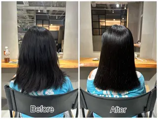 ミディアム mei🪽 カラー/パーマモデルのヘアスタイル