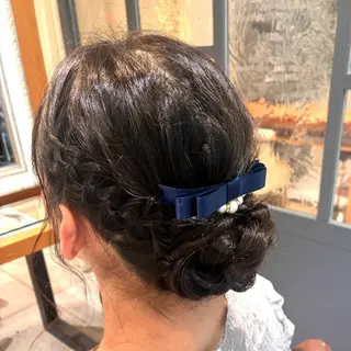 セミロング 🦋ヘアメ・似合わせ HIBIKIのヘアスタイル