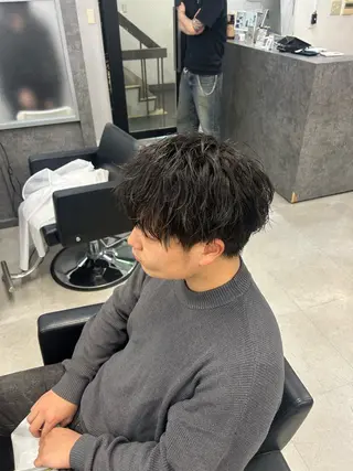 メンズ フルカワ セイヤのヘアスタイル