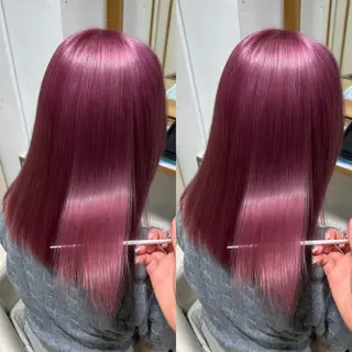 ロング カラー モデル募集 セイノチヒロのヘアスタイル