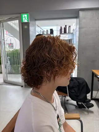 パーマ メンズ 下北沢メンズパーマ 特化園田　楓莉のヘアスタイル