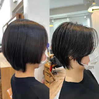 ショート 襟足でお悩みの方✂︎ くびれ職人ハシモトのヘアスタイル