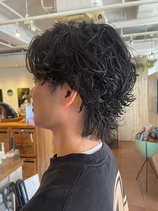 パーマ メンズ 逗子ショートモデル 募集🌺MOEKAのヘアスタイル