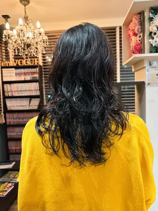 ロング パーマ enVOGUE/宮本 泰周のヘアスタイル