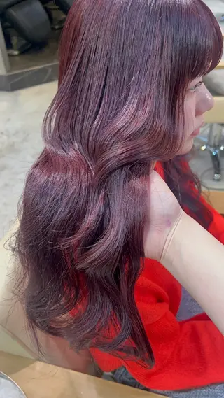 ロング Misato🎀🖤 ダブルカラー募集のヘアスタイル